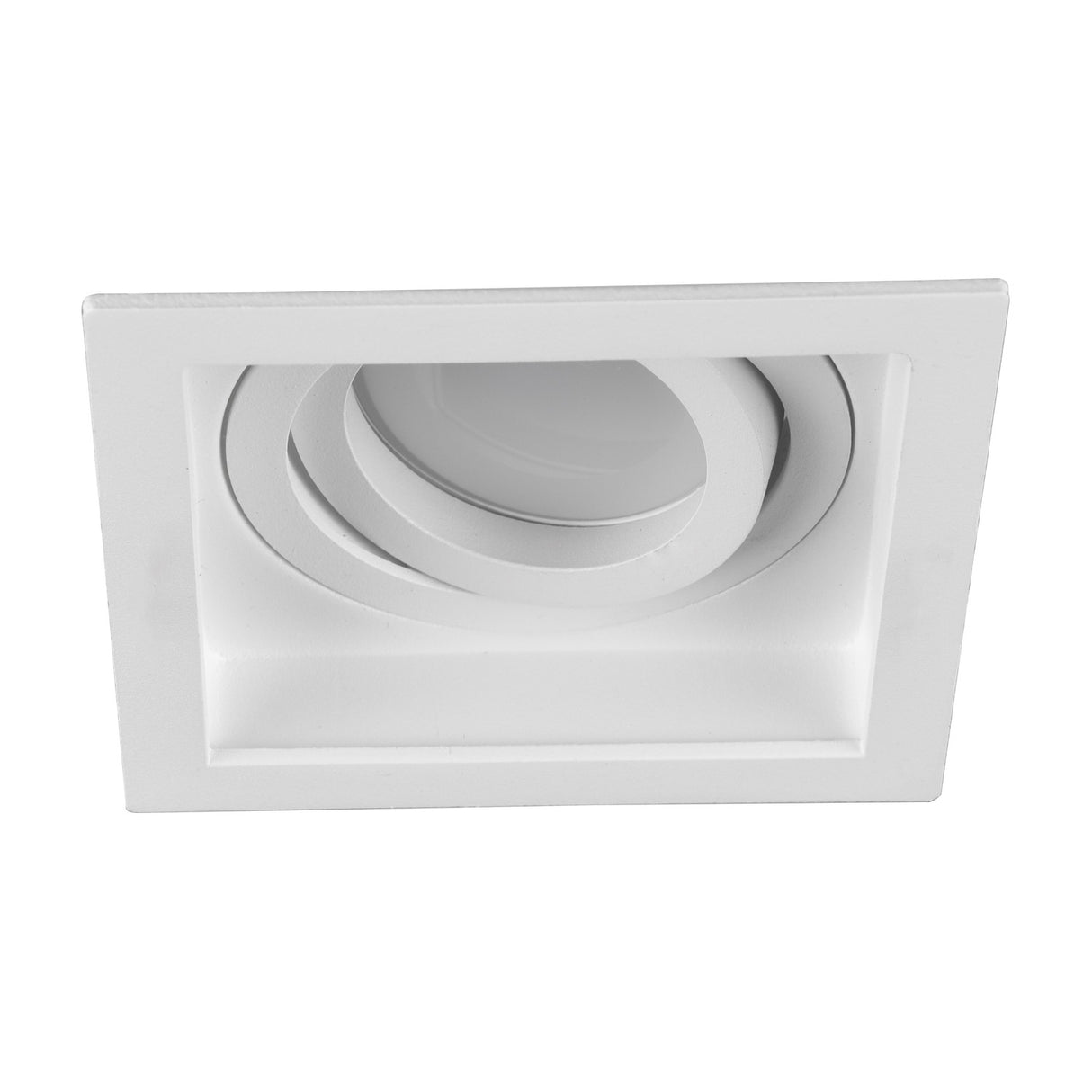 Kenai Square Downlight – Matt White