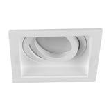 Kenai Square Downlight – Matt White