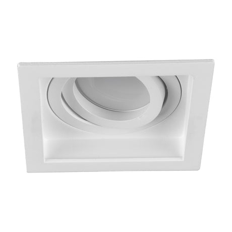 Kenai Square Downlight – Matt White
