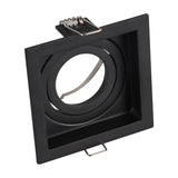 Kenai Square Downlight – Matt Black
