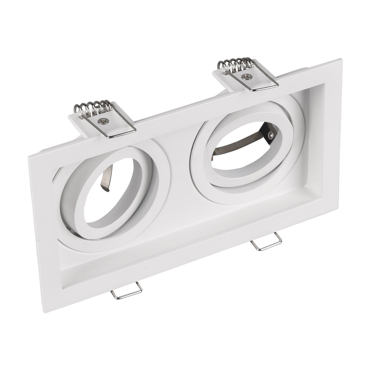 Kenai 2 Light Square Downlight – Matt White