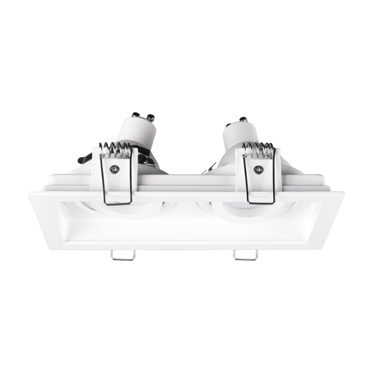Kenai 2 Light Square Downlight – Matt White