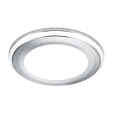 Aura 8cm LED Downlight – Chrome
