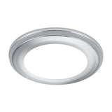 Aura 8cm LED Downlight – Chrome