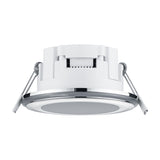 Aura 8cm LED Downlight – Chrome