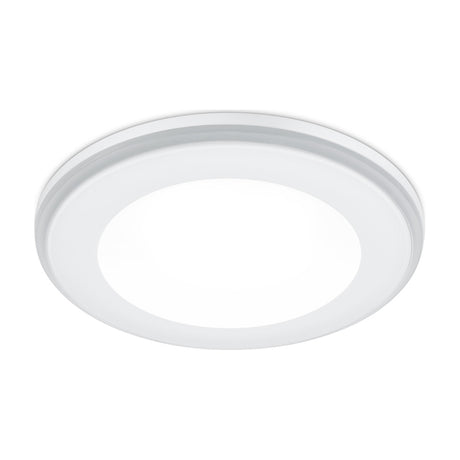 Aura 8cm LED Downlight – Matt White