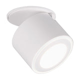 Taurus LED Glass Ceiling Light – Matt White