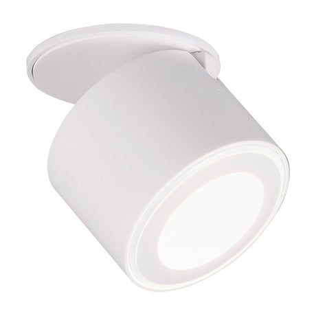 Taurus LED Glass Ceiling Light – Matt White