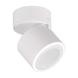 Taurus LED Glass Ceiling Light – Matt White