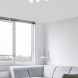 Taurus 3 Light LED Circular Ceiling Light – Matt White