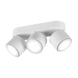 Taurus 3 Light LED Circular Ceiling Light – Matt White