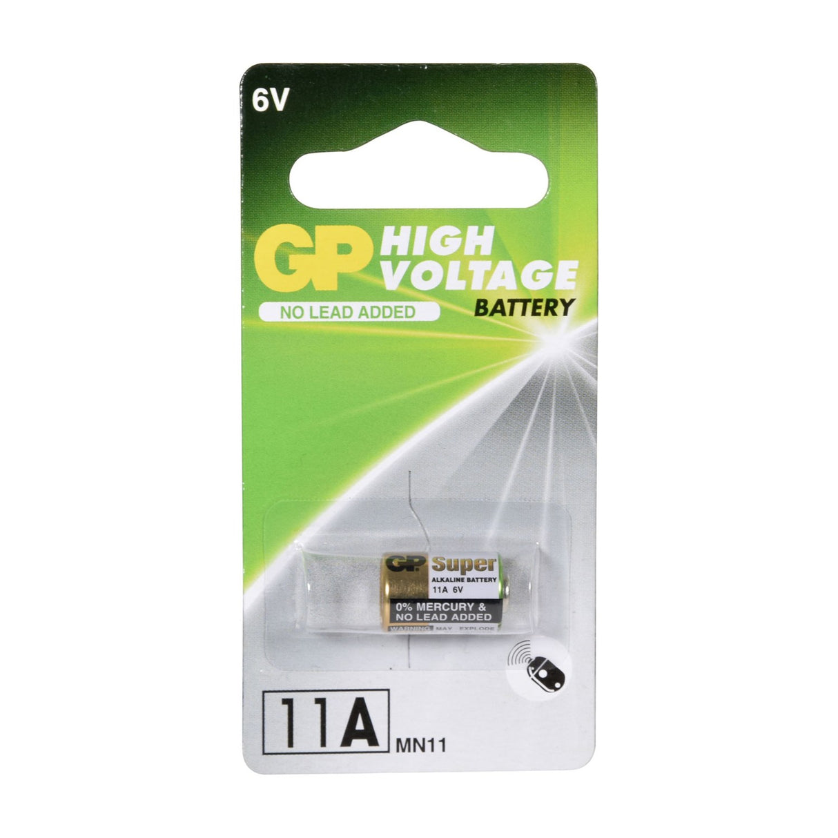 GP 11A 6V High Voltage Alkaline Battery Cell
