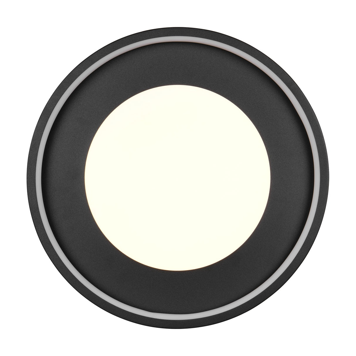 Solea LED Round Ceiling Light – Black & Gold