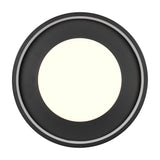 Solea LED Round Ceiling Light – Black & Gold