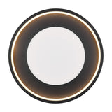 Solea LED Round Ceiling Light – Black & Gold