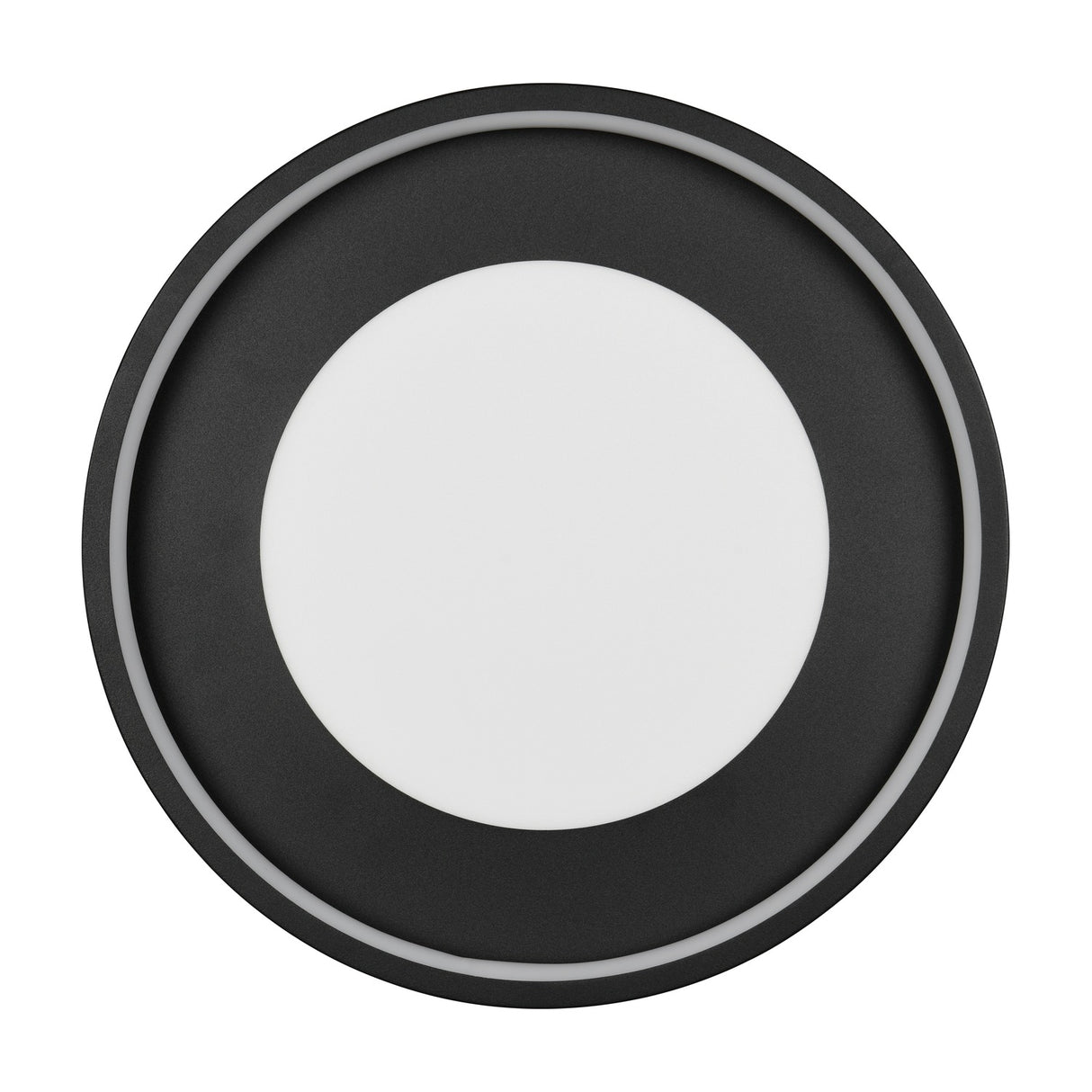 Solea LED Round Ceiling Light – Black & Gold