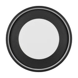 Solea LED Round Ceiling Light – Black & Gold