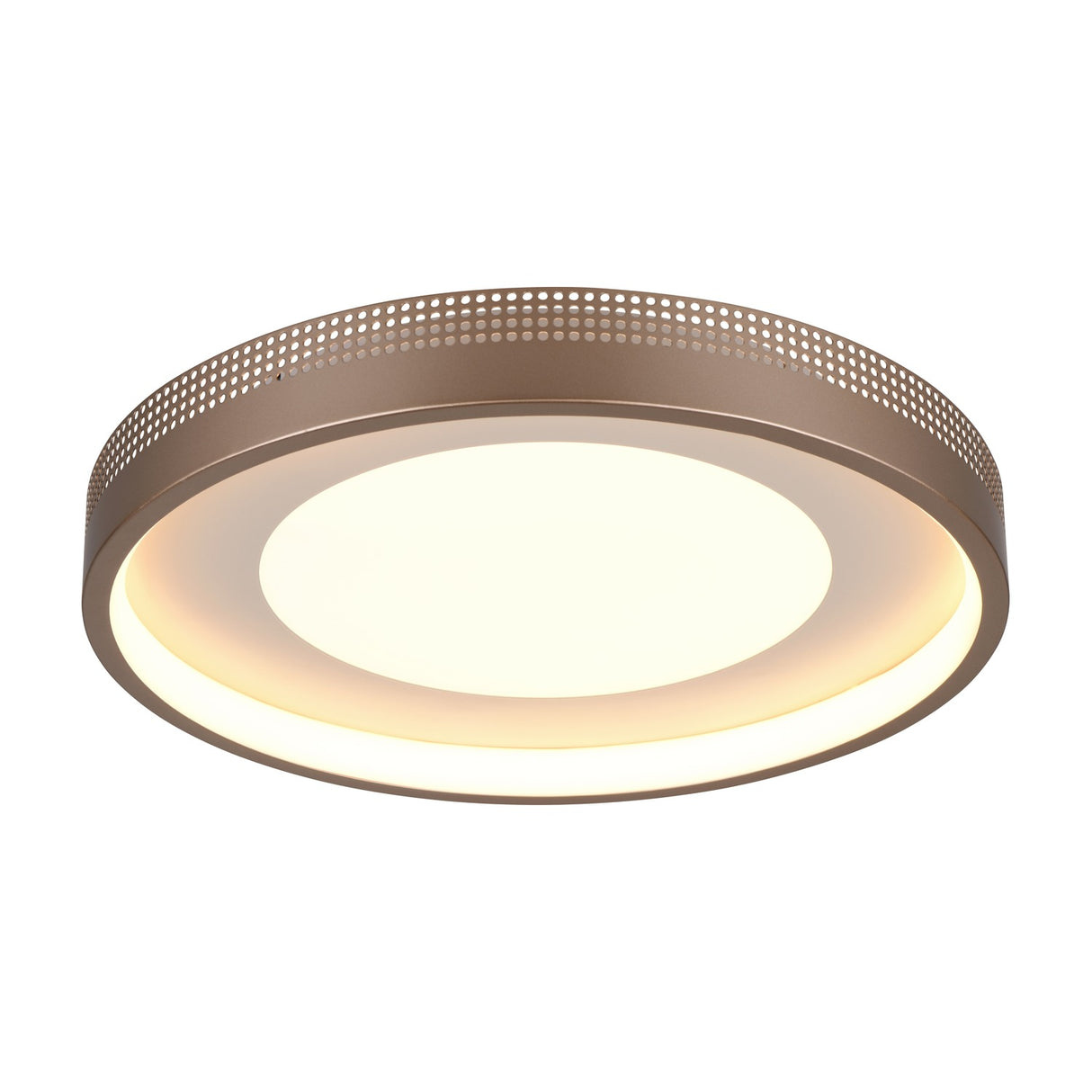 Solea LED Round Ceiling Light – Coffee