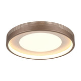 Solea LED Round Ceiling Light – Coffee