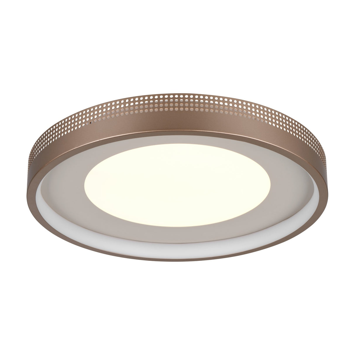 Solea LED Round Ceiling Light – Coffee