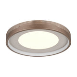Solea LED Round Ceiling Light – Coffee