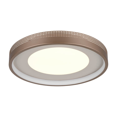 Solea LED Round Ceiling Light – Coffee
