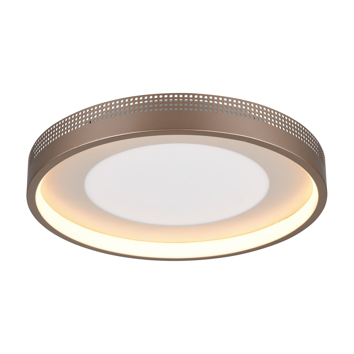 Solea LED Round Ceiling Light – Coffee