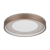 Solea LED Round Ceiling Light – Coffee