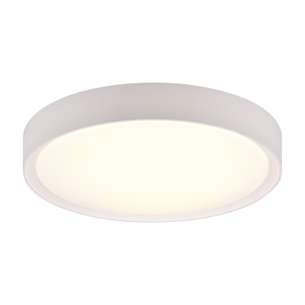 Clarimo LED Glass Ceiling Light – White