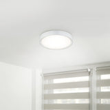 Clarimo LED Glass Ceiling Light – White