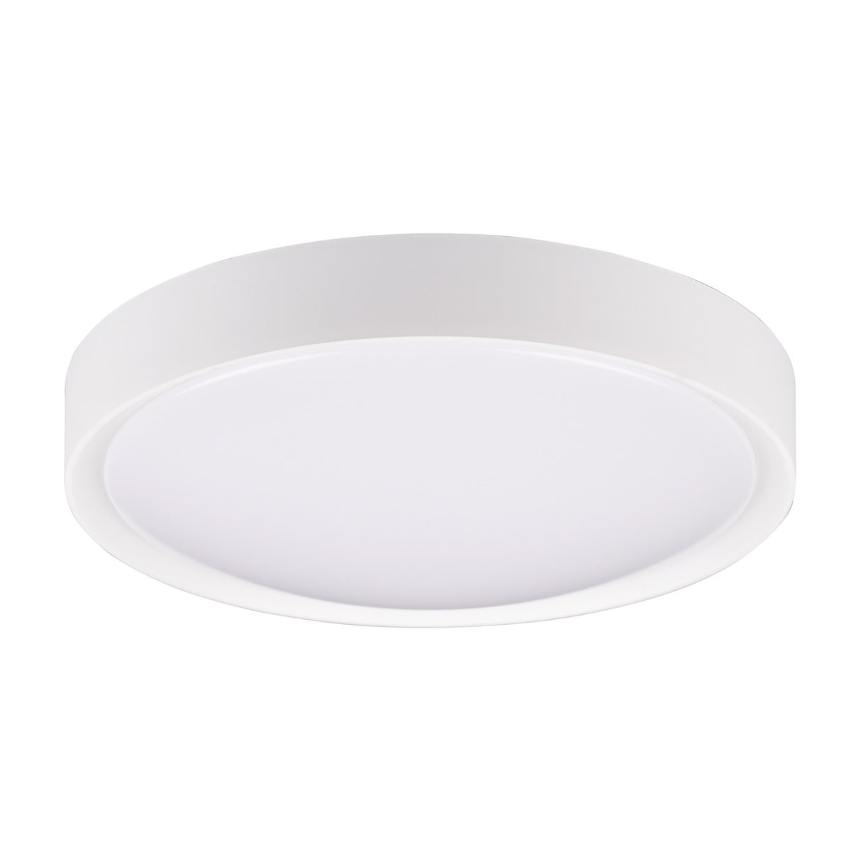 Clarimo LED Glass Ceiling Light – White