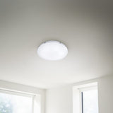 Apart LED Glass 41cm Ceiling Light – Chrome