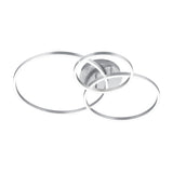 Winona 3 Light LED Circular Ceiling Light – Satin Nickel