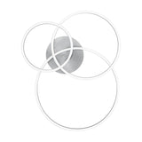 Winona 3 Light LED Circular Ceiling Light – Satin Nickel