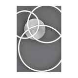 Winona 3 Light LED Circular Ceiling Light – Satin Nickel