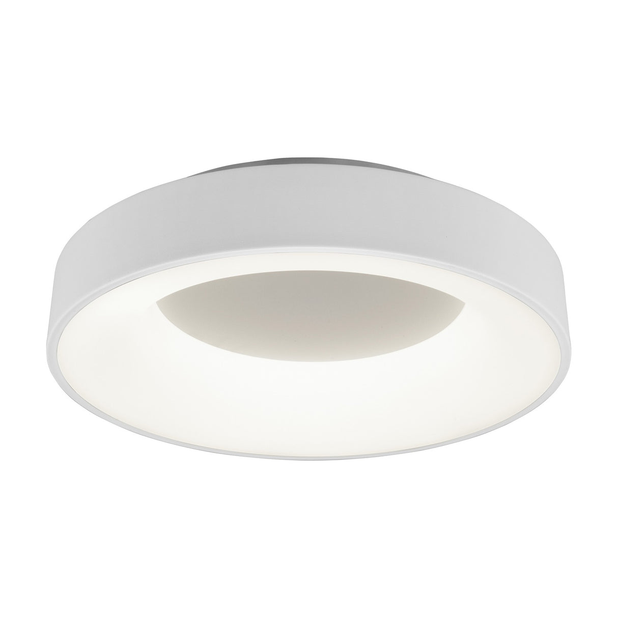 Girona LED Circular Ceiling Light – Matt White