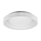Girona LED Remote Control Round Ceiling Light – Matt White