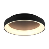 Girona LED Circular 60cm Ceiling Light – Matt Black