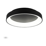 Girona LED Circular 60cm Ceiling Light – Matt Black