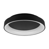 Girona LED Circular 60cm Ceiling Light – Matt Black