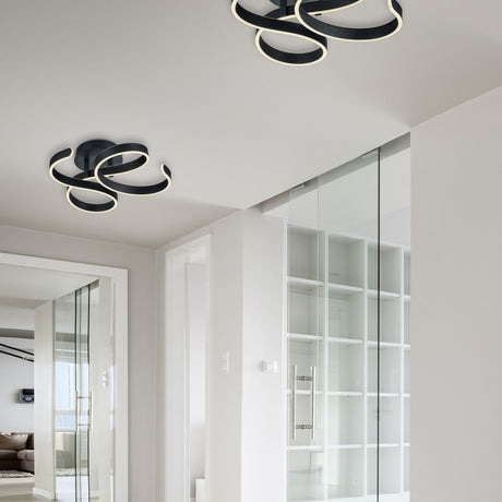 Francis LED Ceiling Light – Anthracite