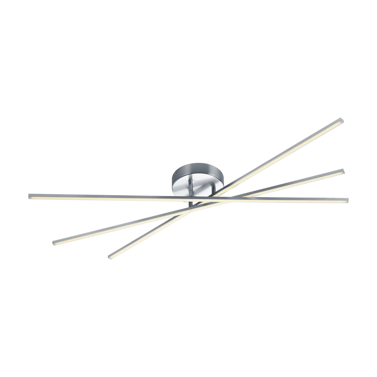 Tiriac 4 Light LED Ceiling Light – Satin Nickel