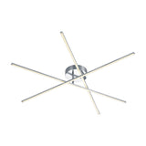 Tiriac 4 Light LED Ceiling Light – Satin Nickel