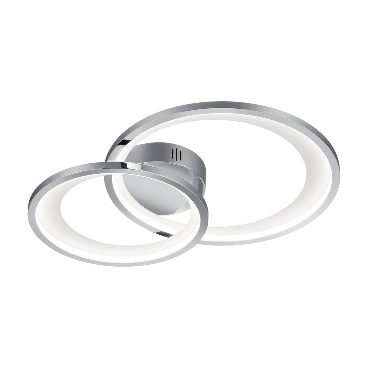 Granada 59cm LED Circular Ceiling Light – Chrome