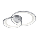 Granada 59cm LED Circular Ceiling Light – Chrome