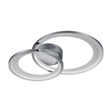 Granada 59cm LED Circular Ceiling Light – Chrome