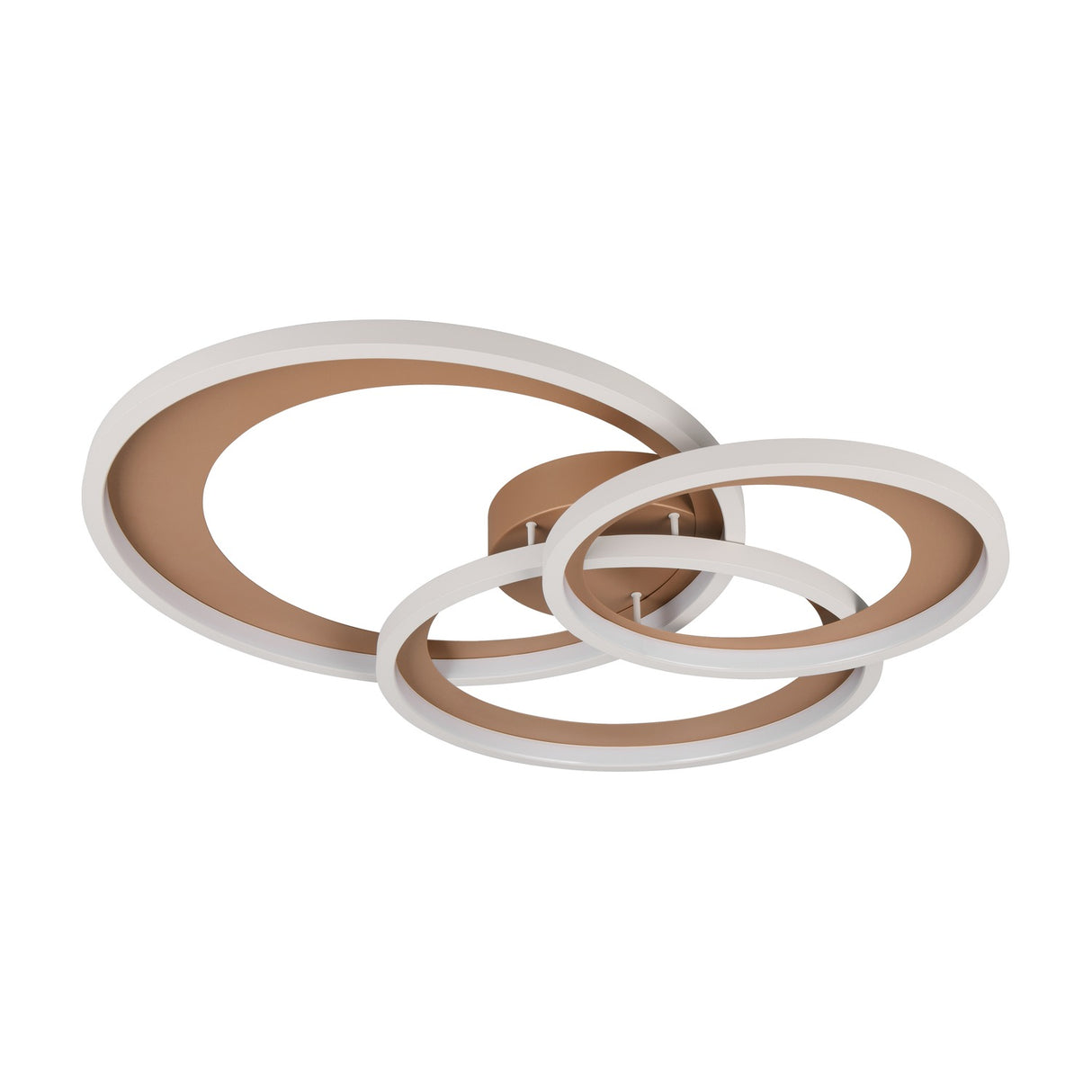 Granada 71.5cm LED Circular Ceiling Light – Coffee
