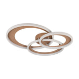 Granada 71.5cm LED Circular Ceiling Light – Coffee
