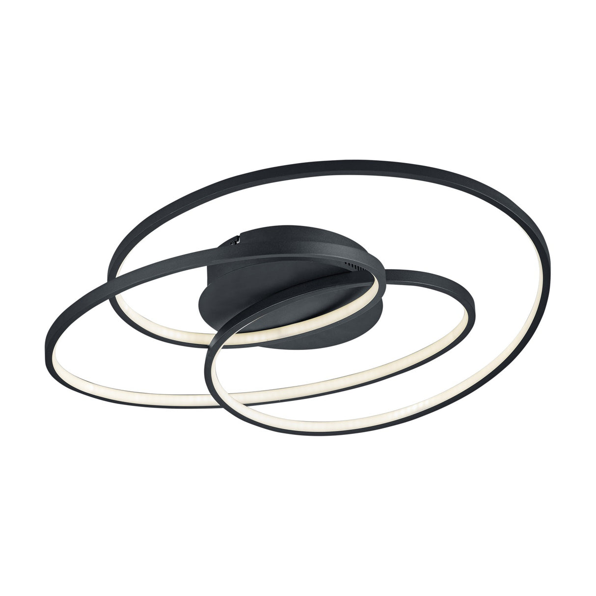 Gale 60cm LED Circular Ceiling Light – Matt Black