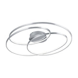 Gale 80cm LED Circular Ceiling Light – Satin Nickel